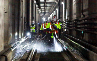 대전교통공사, 도시철도 터널 전 구간 물청소 돌입